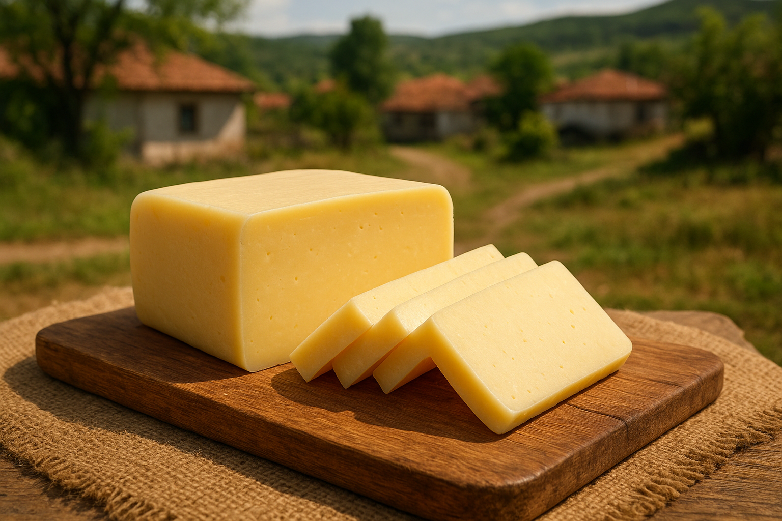 Kars Blok Kaşar Peyniri 1 Kg